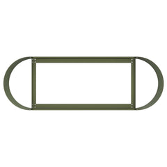 vidaXL Raised Garden Bed Olive Green 120 x 40x 40 cm 5