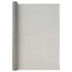 vidaXL Mesh Screen 100 x 500 cm 30 Mesh Stainless Steel 201 Silver 1