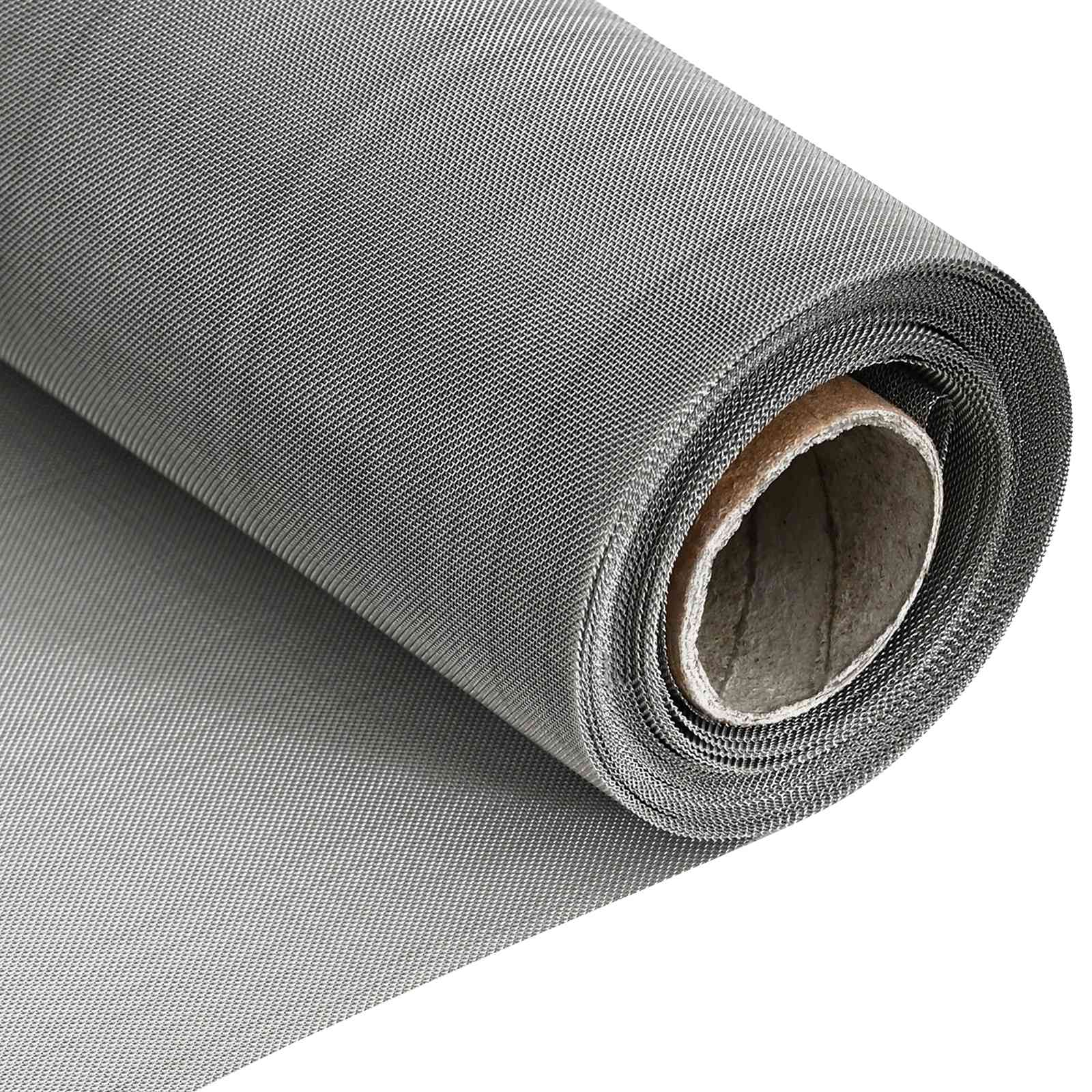 vidaXL Mesh Screen 60 x 1000 cm 60 Mesh Stainless Steel 201 Silver 3