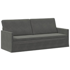 Sofa Corduroy Fabric Dark grey