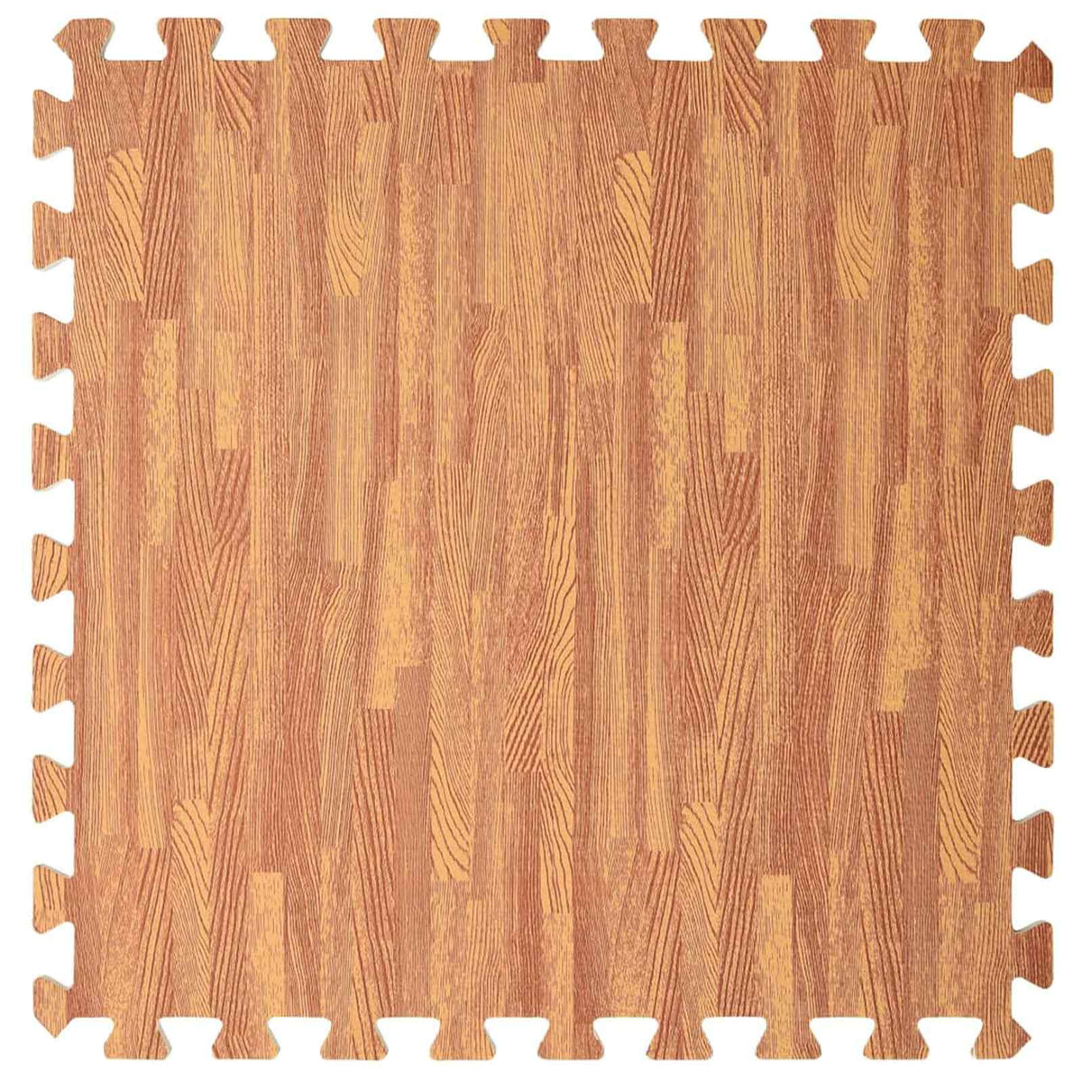 vidaXL Pool Ground Mat 6 pcs Wood 4.32 ㎡ EVA Foam 4