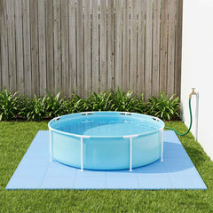 vidaXL Pool Ground Mat 40 pcs Blue 14.4 m² EVA Foam 1
