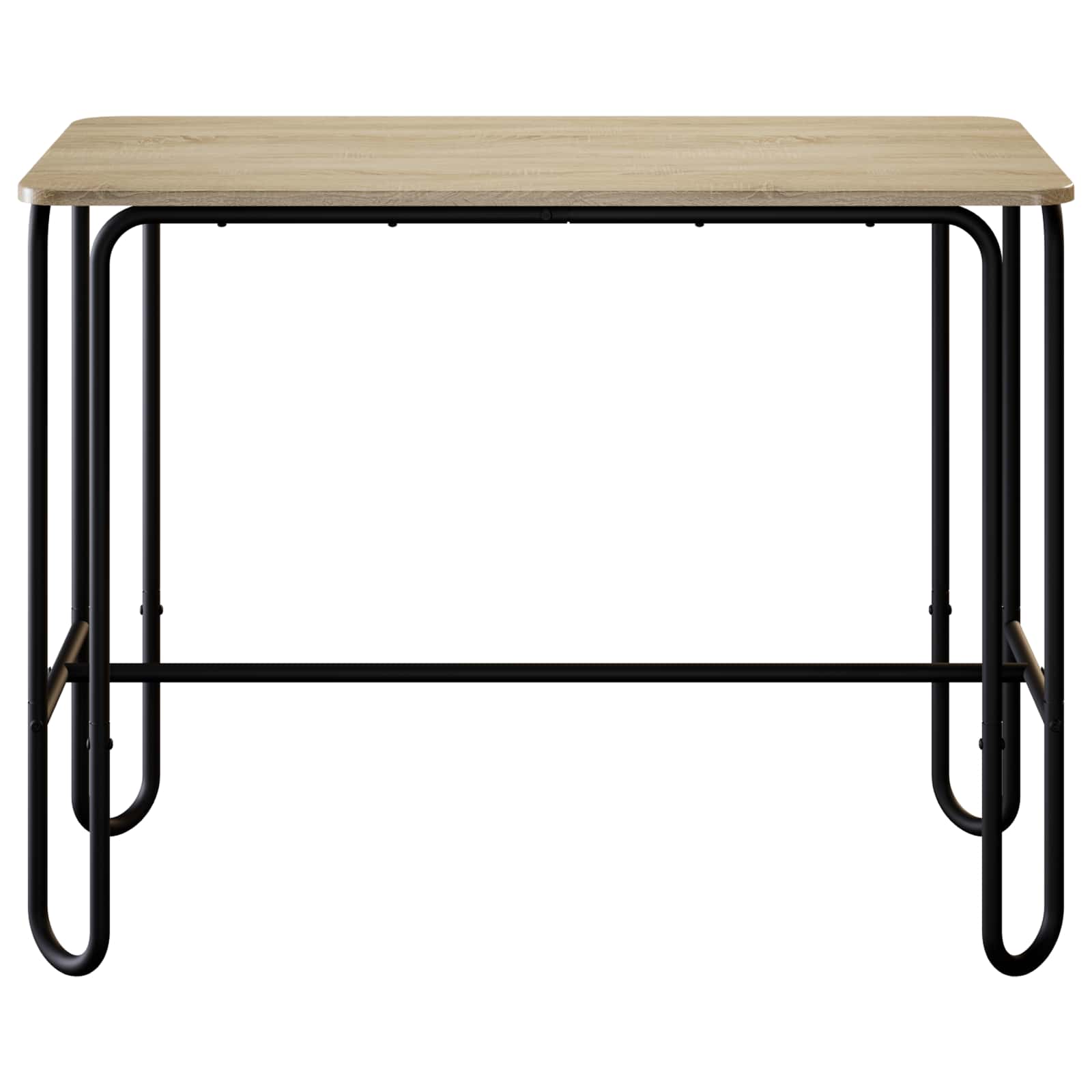vidaXL Dining Table 100 x 50 x 75 cm Engineered Wood Sonoma Oak 3