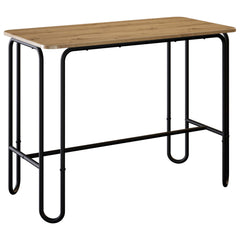 vidaXL Dining Table 100 x 50 x 75 cm Engineered Wood Artisan Oak 2