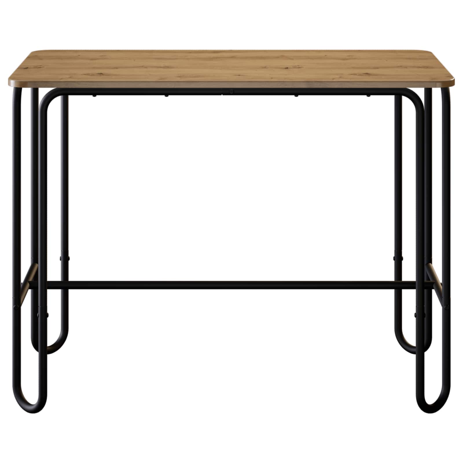 vidaXL Dining Table 100 x 50 x 75 cm Engineered Wood Artisan Oak 3