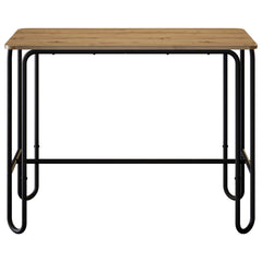 vidaXL Dining Table 100 x 50 x 75 cm Engineered Wood Artisan Oak 3