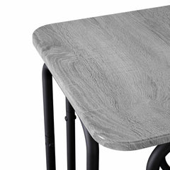 vidaXL Coffee Table Grey Sonoma 40 x 40 x 45 cm Engineered Wood 5