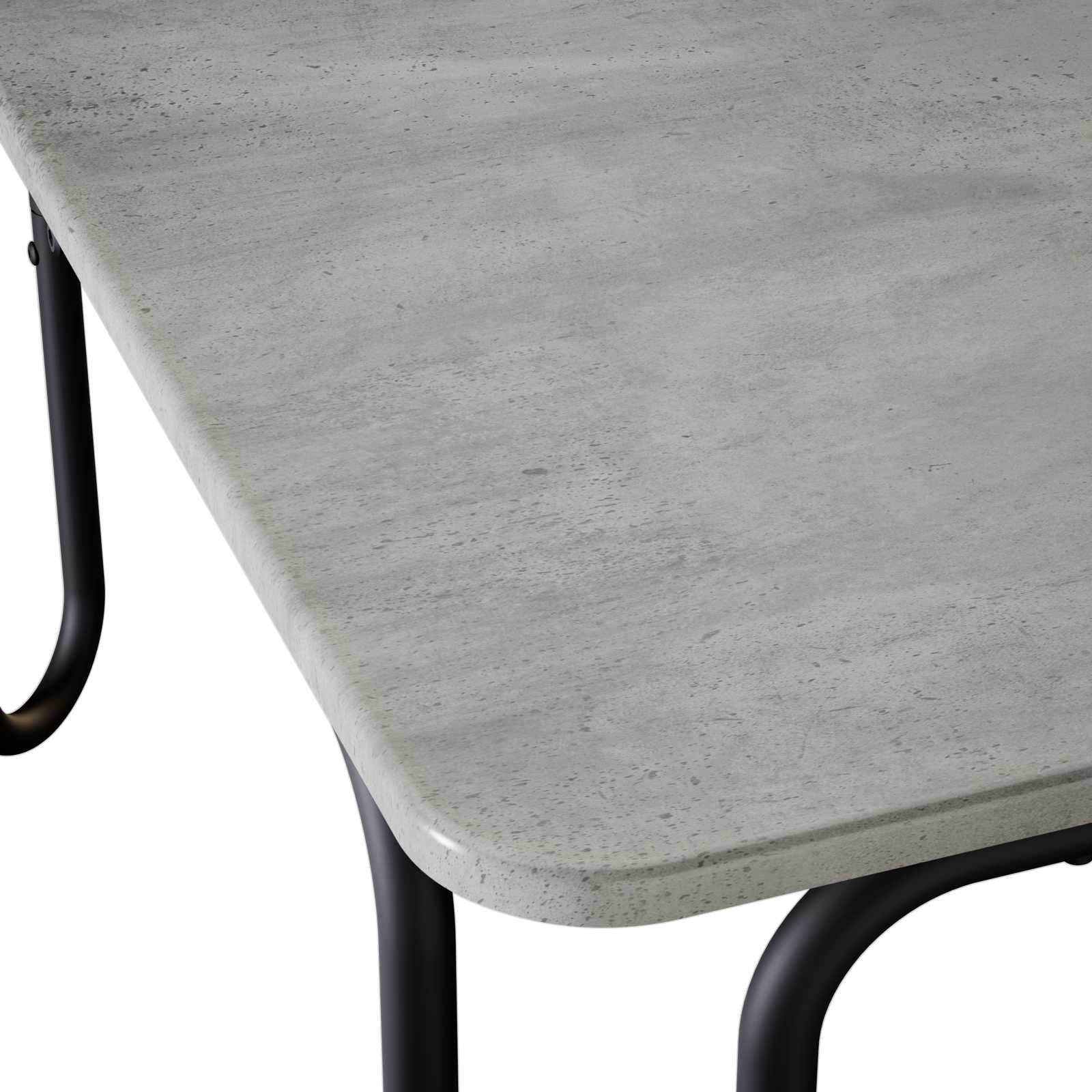 vidaXL Coffee Table Concrete Grey 59 x 59 x 45 cm Engineered Wood 6