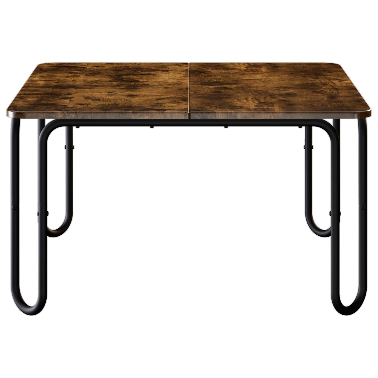 vidaXL Coffee Table Smoked Oak 59 x 59 x 45 cm Engineered Wood 3