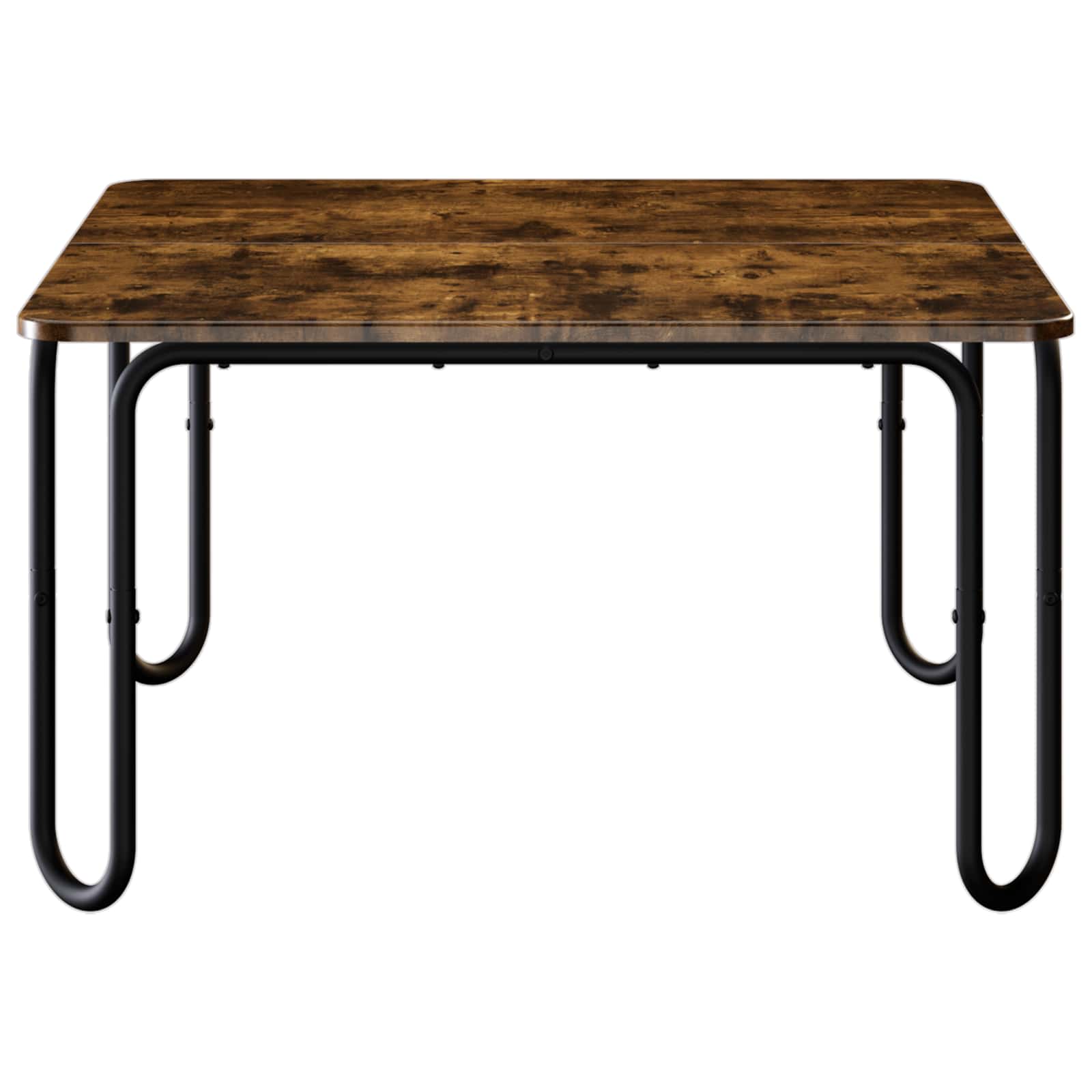 vidaXL Coffee Table Smoked Oak 59 x 59 x 45 cm Engineered Wood 4