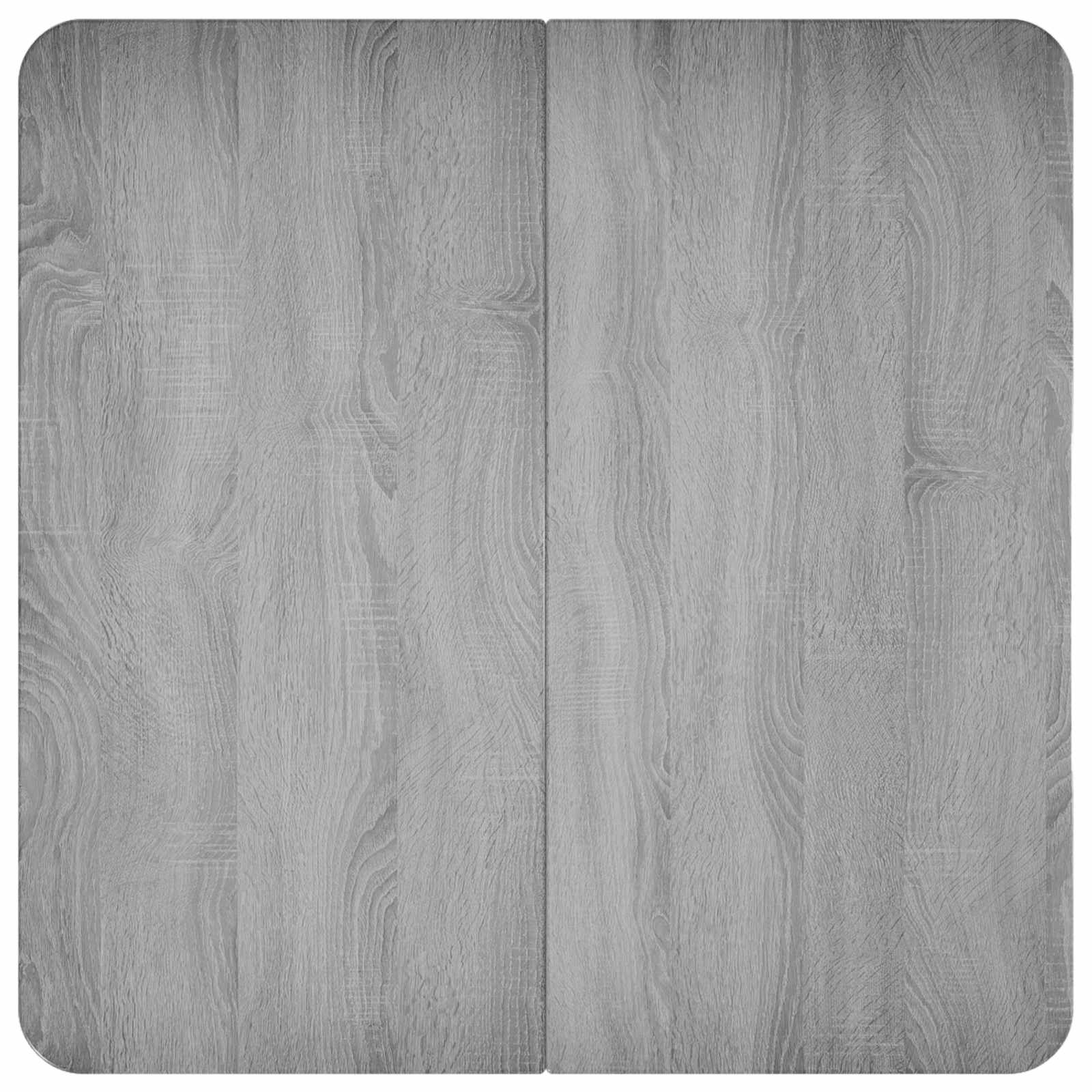 vidaXL Coffee Table Grey Sonoma 59 x 59 x 45 cm Engineered Wood 5