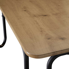 vidaXL Coffee Table Artisan Oak 59 x 59 x 45 cm Engineered Wood 6
