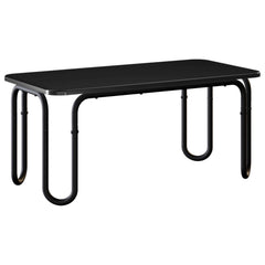 vidaXL Coffee Table Black 79.5 x 40 x 36 cm Engineered Wood 2