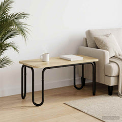 vidaXL Coffee Table Sonoma Oak 79.5 x 40 x 36 cm Engineered Wood 1