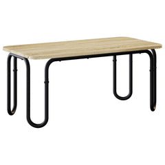 vidaXL Coffee Table Sonoma Oak 79.5 x 40 x 36 cm Engineered Wood 2