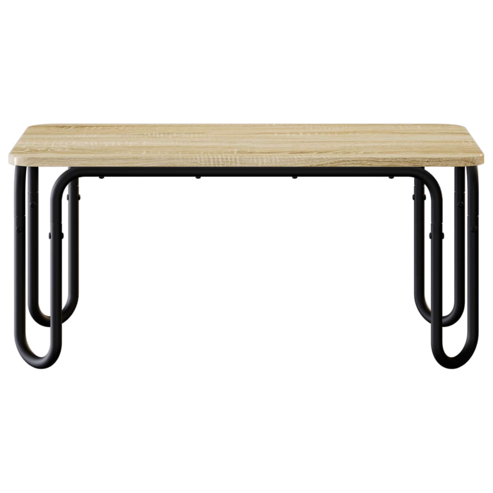 vidaXL Coffee Table Sonoma Oak 79.5 x 40 x 36 cm Engineered Wood 3