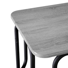 vidaXL Coffee Table Grey Sonoma 79.5 x 40 x 36 cm Engineered Wood 5