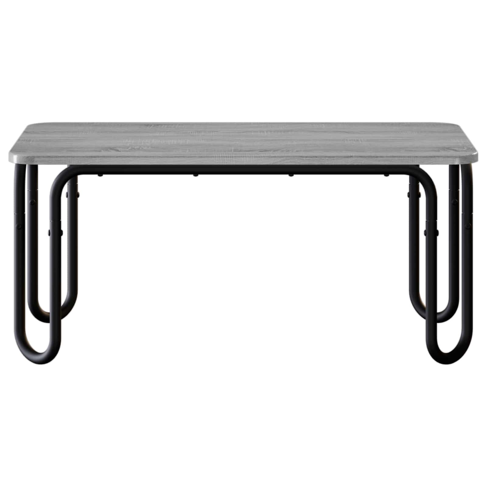 vidaXL Coffee Table Grey Sonoma 79.5 x 40 x 36 cm Engineered Wood 3