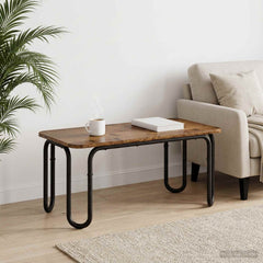 vidaXL Coffee Table Old Wood 79.5 x 40 x 36 cm Engineered Wood 1