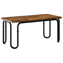vidaXL Coffee Table Old Wood 79.5 x 40 x 36 cm Engineered Wood 2