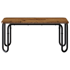 vidaXL Coffee Table Old Wood 79.5 x 40 x 36 cm Engineered Wood 3