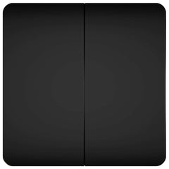 vidaXL Coffee Table Black 79.5 x 79.5 x 45 cm Engineered Wood 5