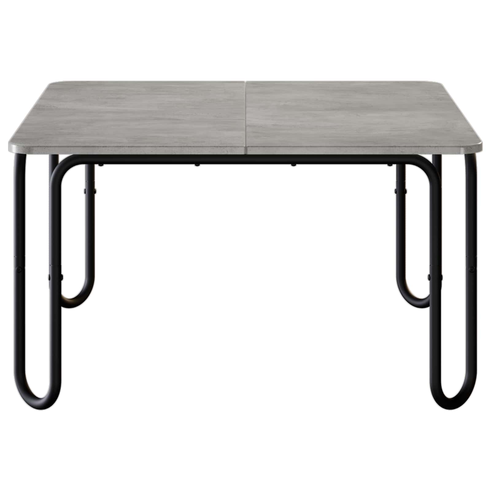 vidaXL Coffee Table Concrete Grey 79.5 x 79.5 x 45 cm Engineered Wood 3