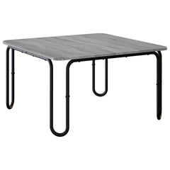 vidaXL Coffee Table Grey Sonoma 79.5 x 79.5 x 45 cm Engineered Wood 2