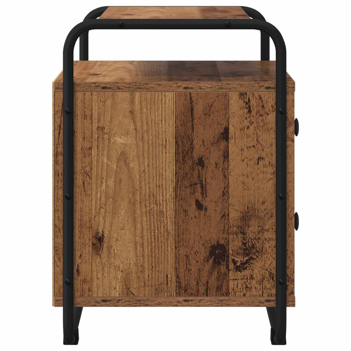 vidaXL Bedside Cabinet 2 pcs Old Wood 40 x 36.5 x 50 cm 6