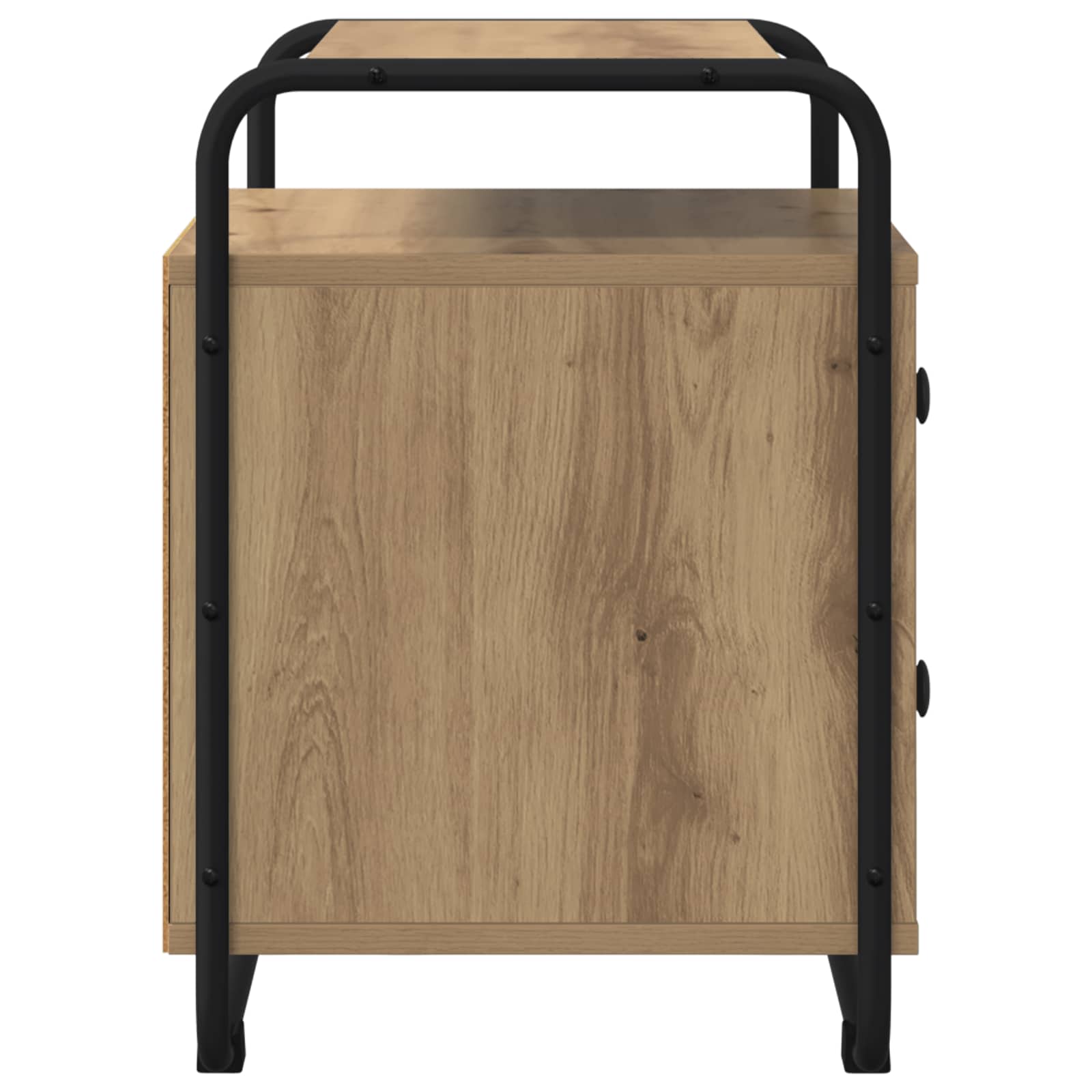 vidaXL Bedside Cabinet 2 pcs Artisan Oak 40 x 36.5 x 50 cm 6