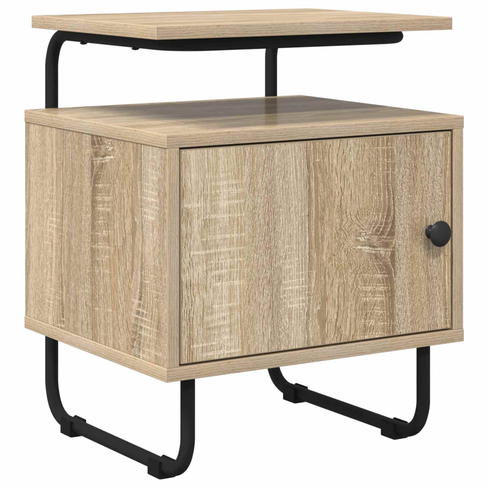 vidaXL Bedside Cabinet 2 pcs Sonoma Oak 40 x 36.5 x 50 cm 4