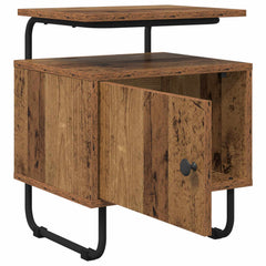 vidaXL Bedside Cabinet Old Wood 40 x 36.5 x 50 cm Engineered Wood 4