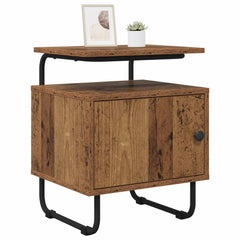 vidaXL Bedside Cabinet 2 pcs Old Wood 40 x 36.5 x 50 cm 2