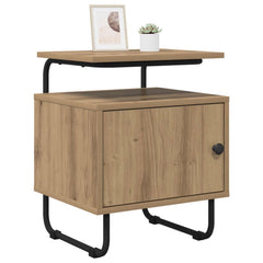 vidaXL Bedside Cabinet 2 pcs Artisan Oak 40 x 36.5 x 50 cm 2