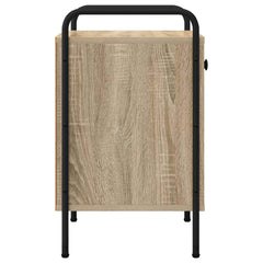 vidaXL Bedside Cabinet Sonoma Oak 35 x 36.5 x 61 cm Engineered Wood 5