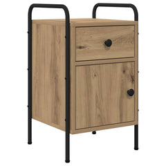 vidaXL Bedside Cabinet Artisan Oak 35 x 36.5 x 61 cm Engineered Wood 1