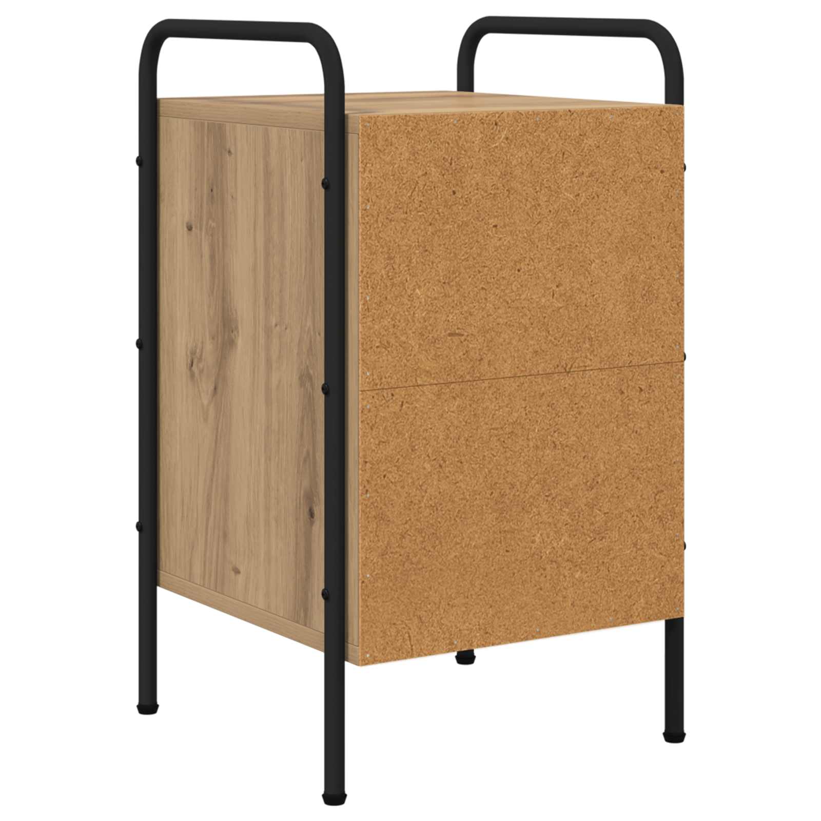 vidaXL Bedside Cabinet Artisan Oak 35 x 36.5 x 61 cm Engineered Wood 6