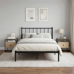 Bedside Cabinet 40 x 39.5 x 40 cm Sonoma oak 2