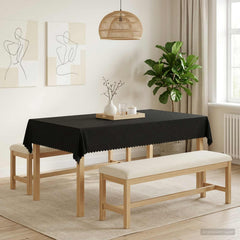 vidaXL Table Cloth Rectangular 5 pcs Dark Grey