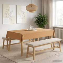 vidaXL Table Cloth Rectangular 5 pcs Beige