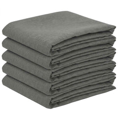 vidaXL Table Cloth 5 pcs Light Grey 110 x 110 cm Square 2