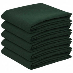 vidaXL Table Cloth 5 pcs Dark Green 110 x 110 cm Square 2