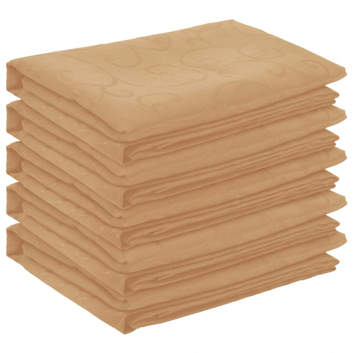 vidaXL Table Cloth 5 pcs Rectangular Beige 110 x 140 cm 2