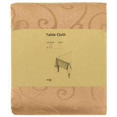 Table Cloth Rectangular 5 Beige 110 x 140 cm