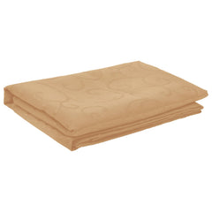 vidaXL Table Cloth 5 pcs Rectangular Beige 110 x 140 cm 4