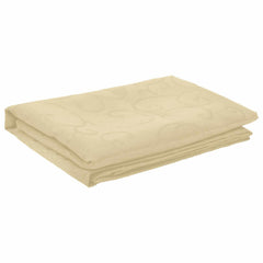 vidaXL Table Cloth 5 pcs Rectangular Cream White 110 x 140 cm 4