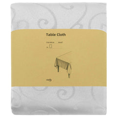 vidaXL Table Cloth 5 pcs Rectangular White 110 x 140 cm 3