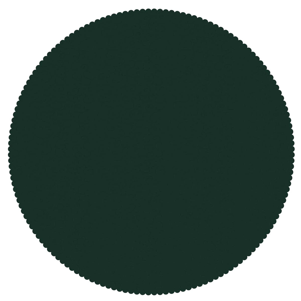 vidaXL Table Cloth 5 pcs Dark Green Dia. 140 cm Round 5