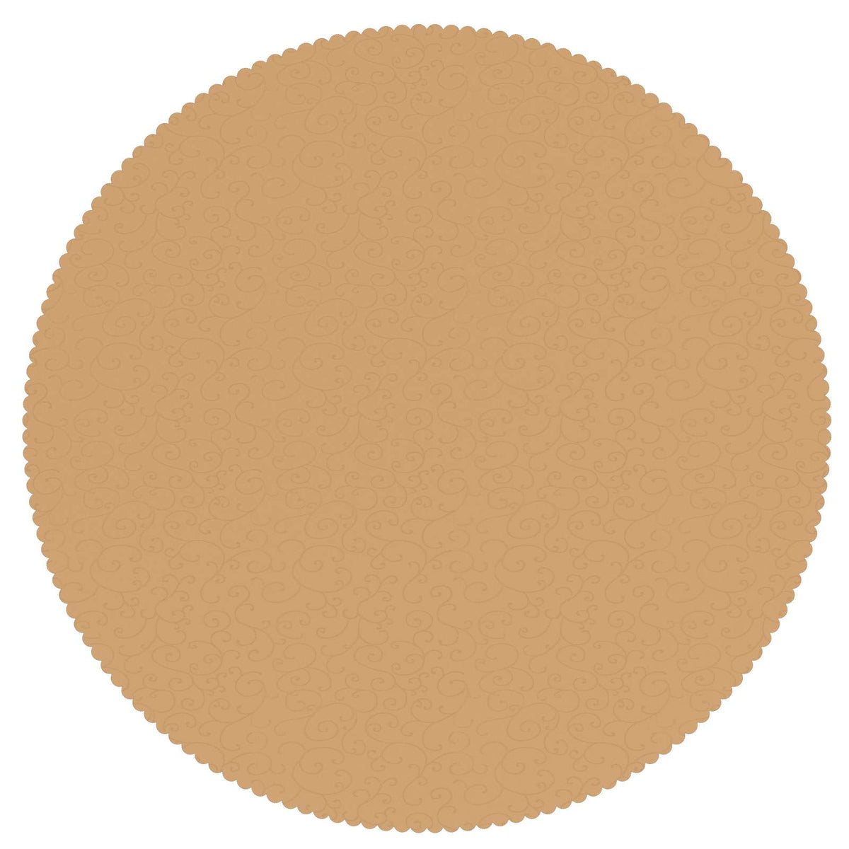 vidaXL Table Cloth 5 pcs Beige Dia. 140 cm Round 5