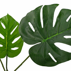 vidaXL Artificial Monstera Plant Green 70 x 16 x 130 cm 4